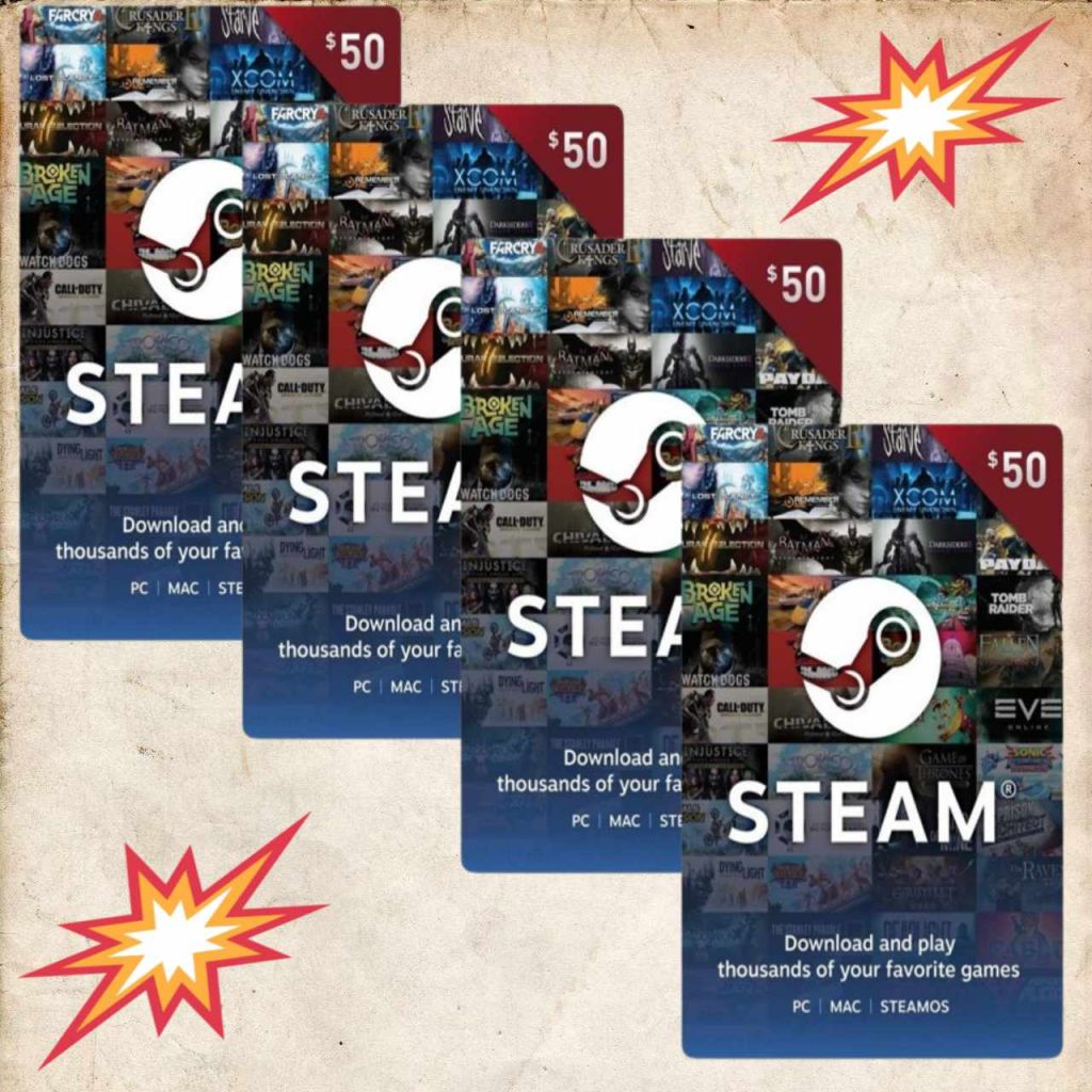 Win Steam Gift Card